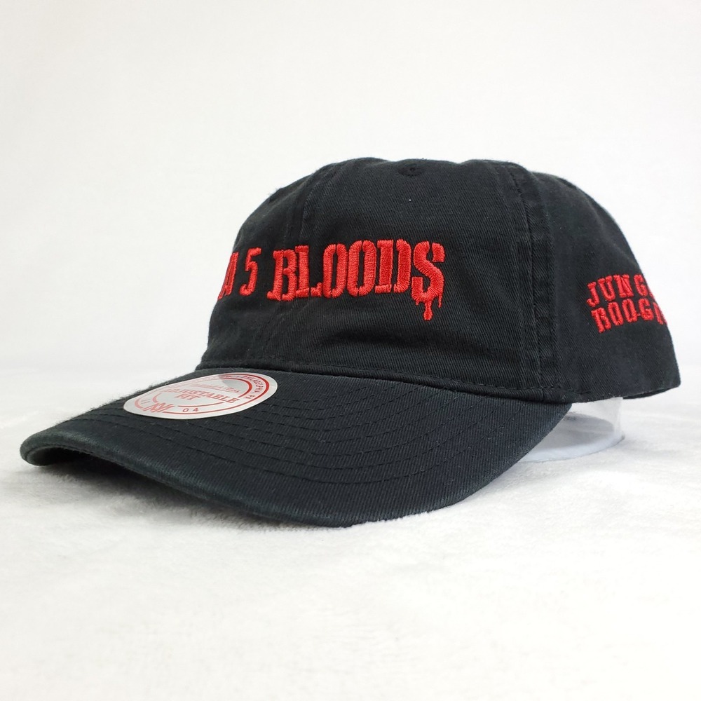 Da 5 Bloods Mitchell & Ness Collab Dad Hat Cap Embroidery Logo Spike Lee NWT - Picture 7 of 8